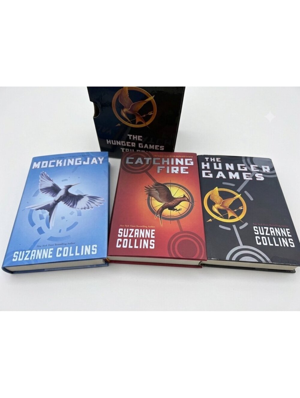 Hardcover The Hunger Games Trilogy Boxed Set by Suzanne Collins